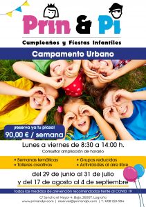 campamento urbano 2020 prinandpi